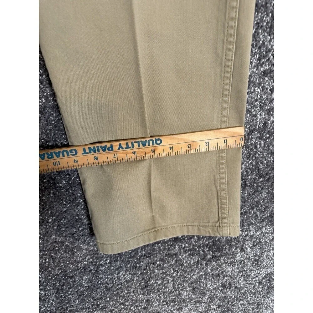 Vtg Wrangler Cargo Khaki Pants Relaxed Fit Canvas Mens 36x30 Workwear Y2k Chore